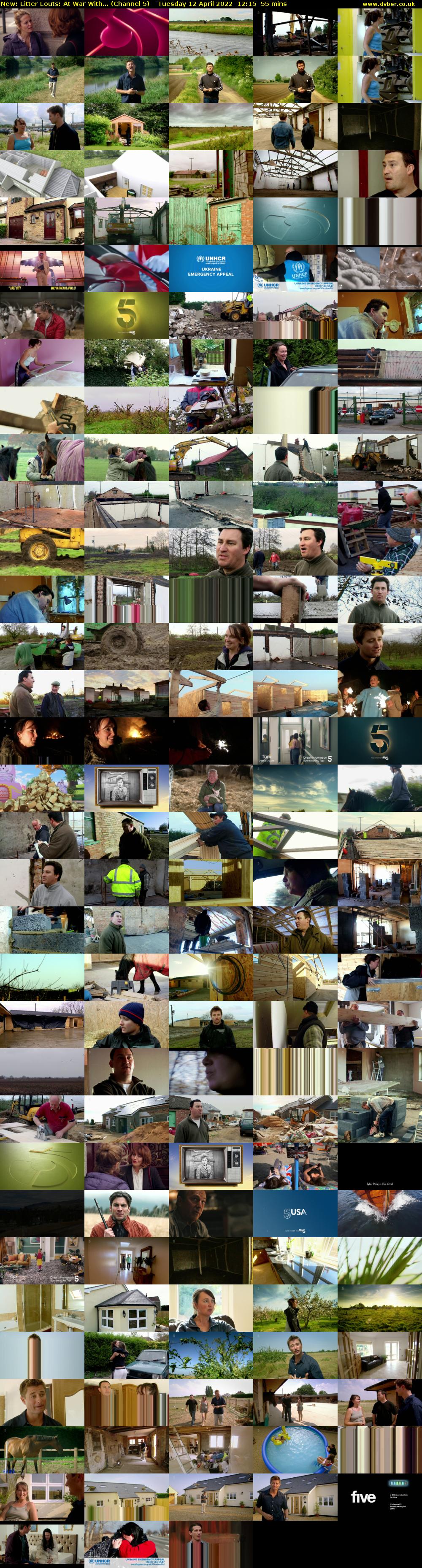 Litter Louts: At War With... (Channel 5) Tuesday 12 April 2022 12:15 - 13:10