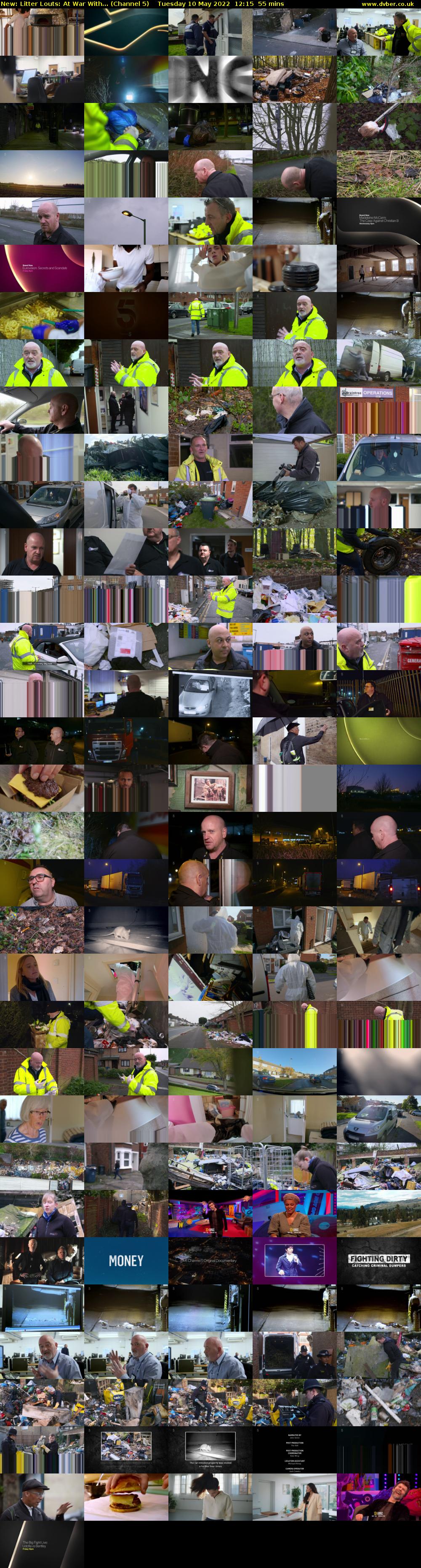 Litter Louts: At War With... (Channel 5) Tuesday 10 May 2022 12:15 - 13:10