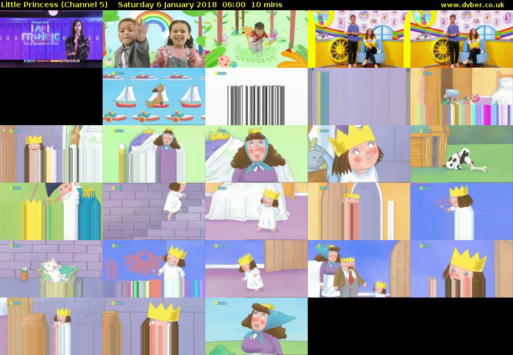 Little Princess (Channel 5) Saturday 6 January 2018 06:00 - 06:10