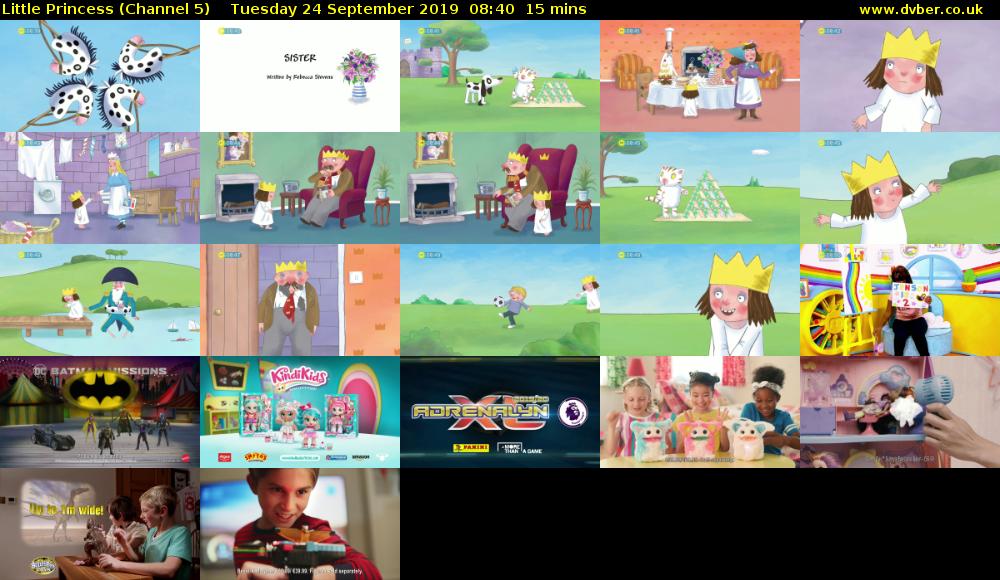 Little Princess (Channel 5) Tuesday 24 September 2019 08:40 - 08:55