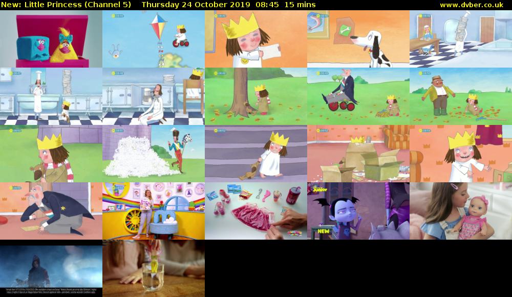 Little Princess (Channel 5) Thursday 24 October 2019 08:45 - 09:00