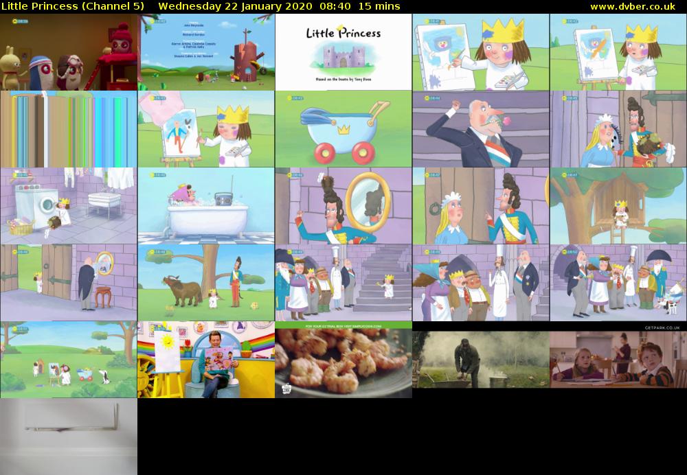 Little Princess (Channel 5) Wednesday 22 January 2020 08:40 - 08:55