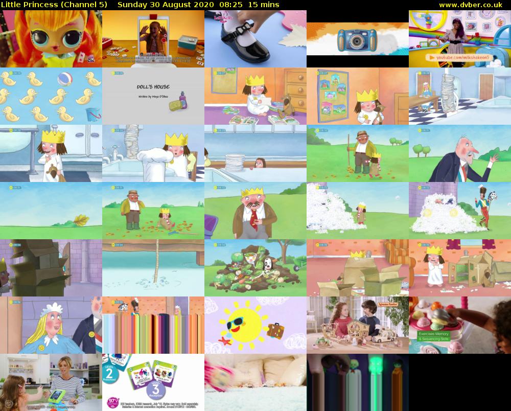 Little Princess (Channel 5) Sunday 30 August 2020 08:25 - 08:40