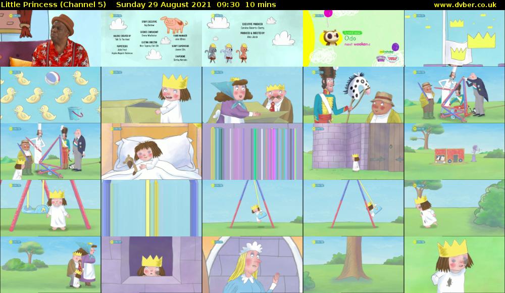 Little Princess (Channel 5) Sunday 29 August 2021 09:30 - 09:40