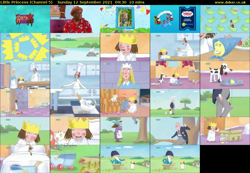 Little Princess (Channel 5) Sunday 12 September 2021 09:30 - 09:40