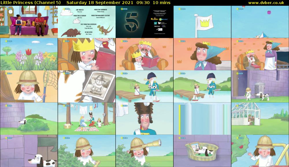 Little Princess (Channel 5) Saturday 18 September 2021 09:30 - 09:40