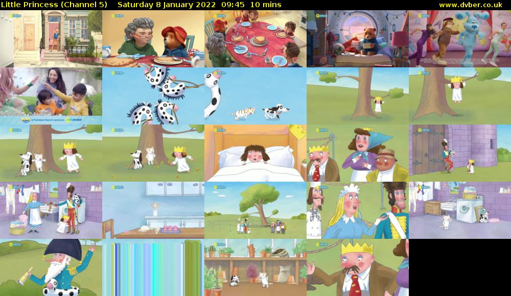 Little Princess (Channel 5) Saturday 8 January 2022 09:45 - 09:55