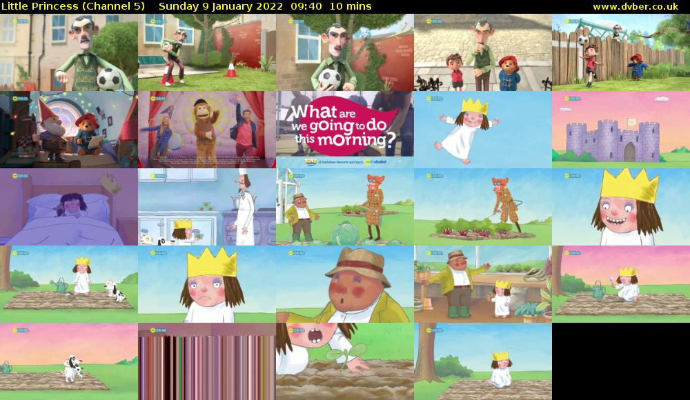 Little Princess (Channel 5) Sunday 9 January 2022 09:40 - 09:50