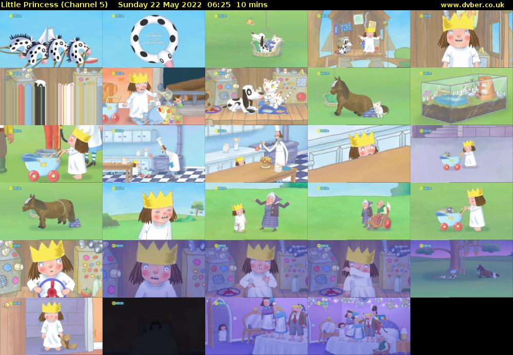 Little Princess (Channel 5) Sunday 22 May 2022 06:25 - 06:35