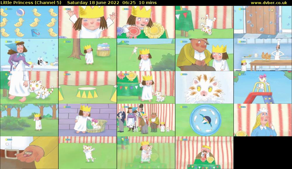 Little Princess (Channel 5) Saturday 18 June 2022 06:25 - 06:35