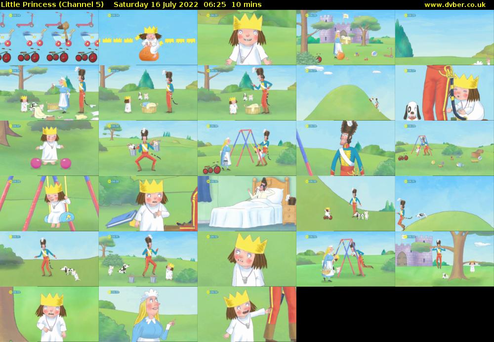 Little Princess (Channel 5) Saturday 16 July 2022 06:25 - 06:35