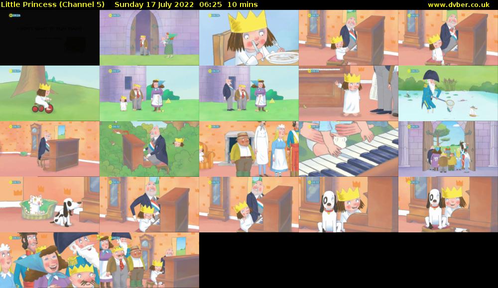 Little Princess (Channel 5) Sunday 17 July 2022 06:25 - 06:35