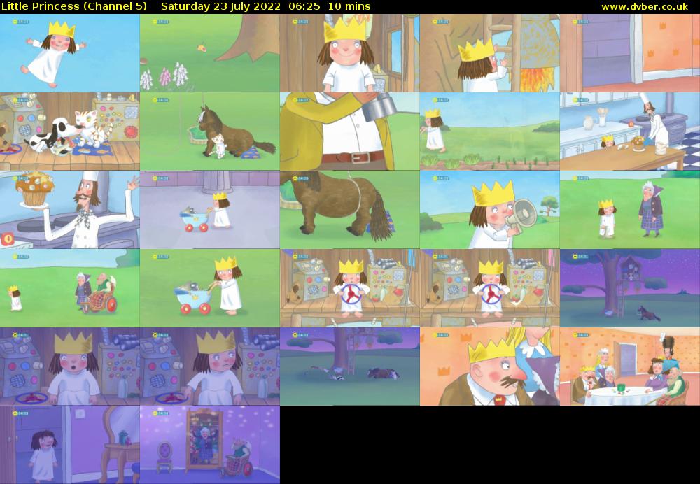 Little Princess (Channel 5) Saturday 23 July 2022 06:25 - 06:35