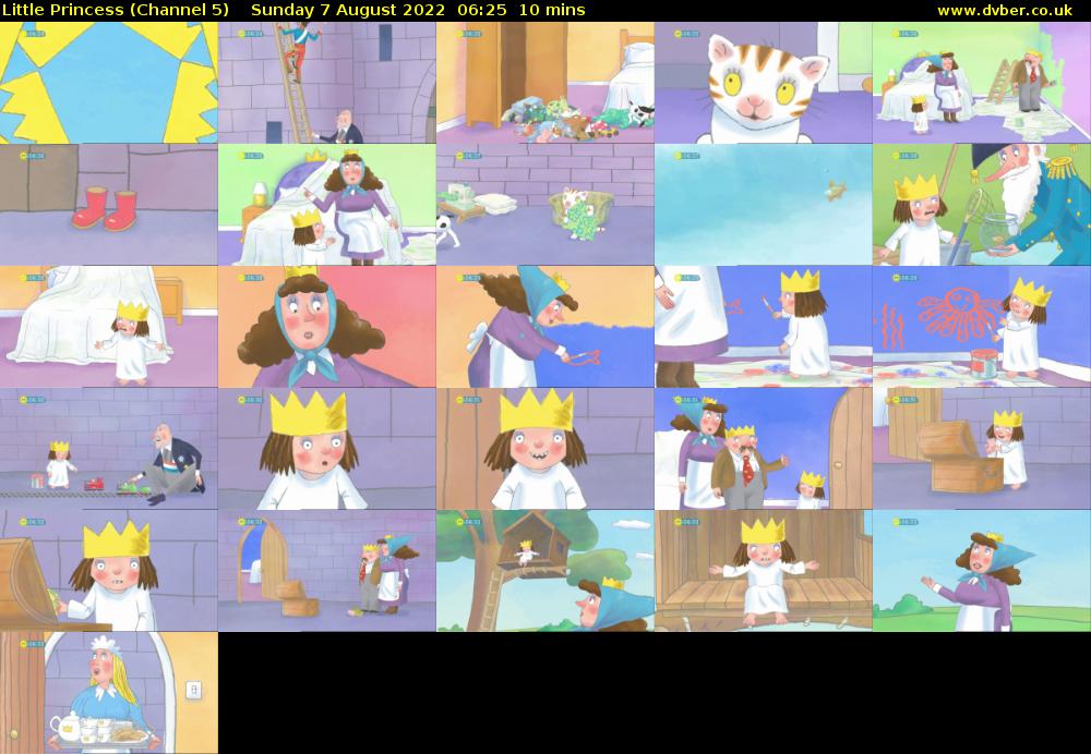 Little Princess (Channel 5) Sunday 7 August 2022 06:25 - 06:35