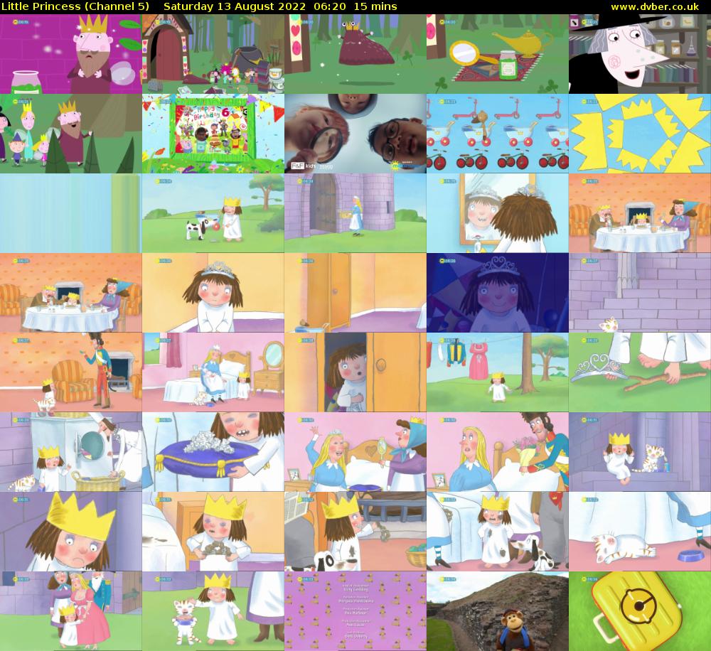 Little Princess (Channel 5) Saturday 13 August 2022 06:20 - 06:35