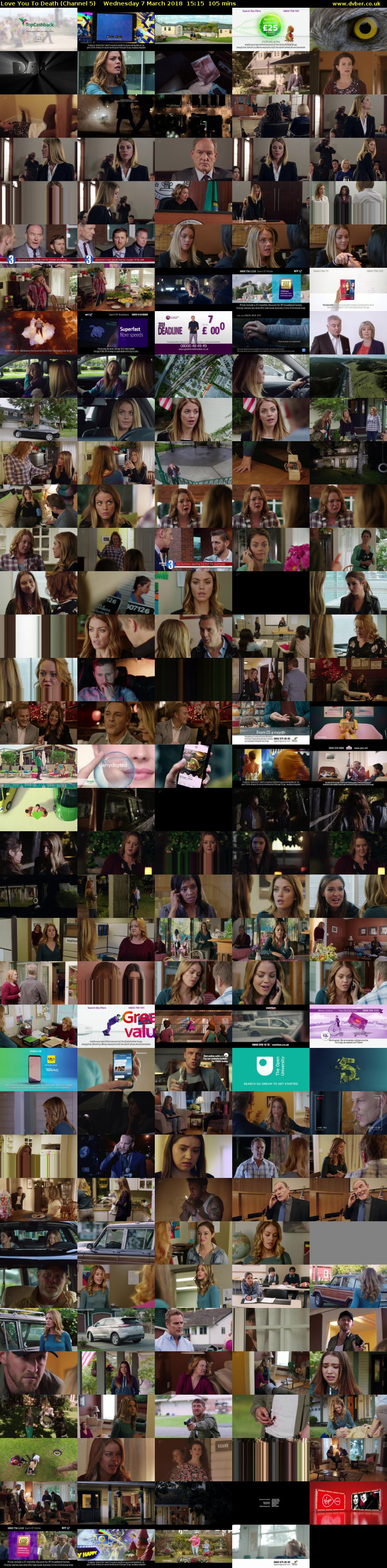 Love You To Death (Channel 5) Wednesday 7 March 2018 15:15 - 17:00