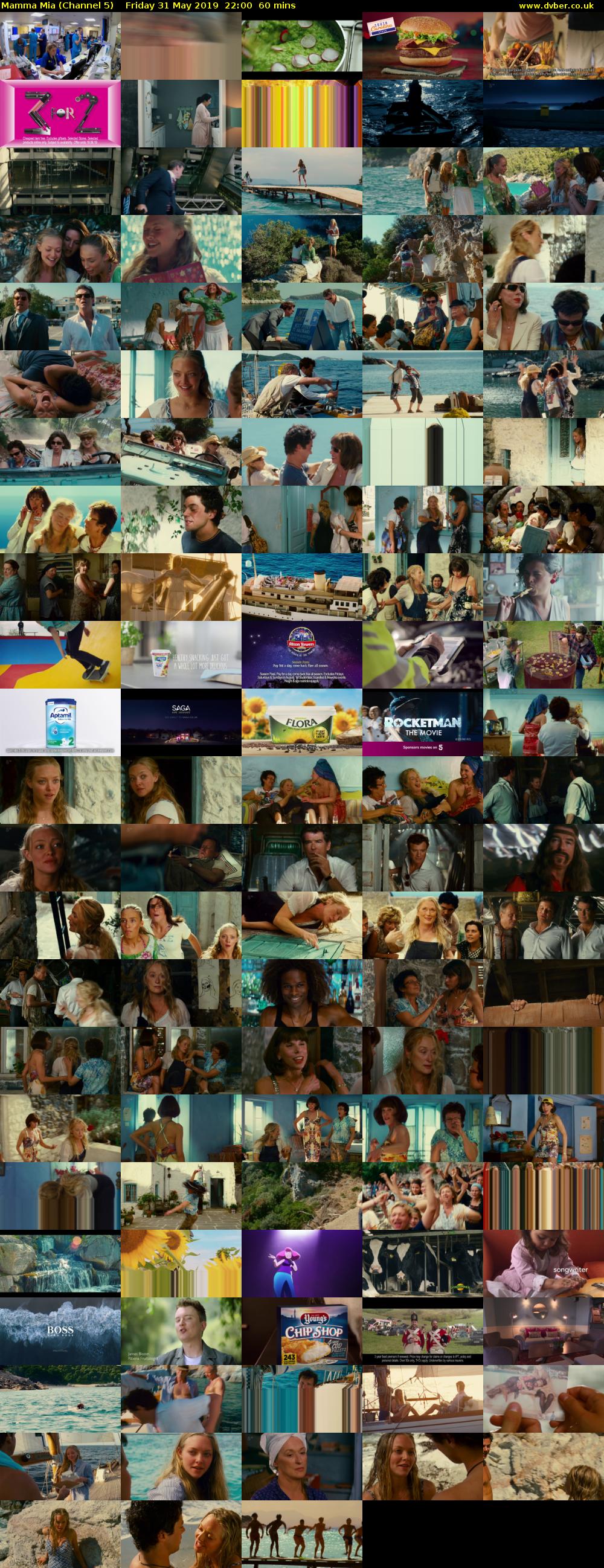 Mamma Mia (Channel 5) Friday 31 May 2019 22:00 - 23:00