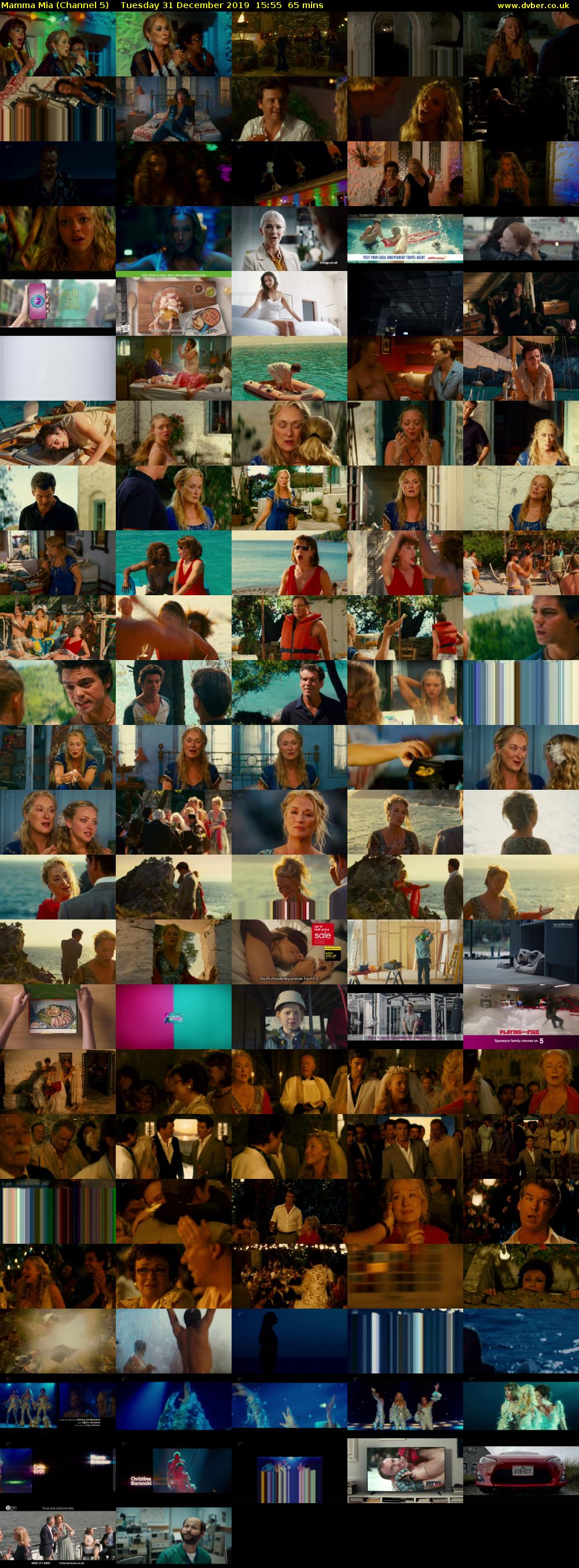 Mamma Mia (Channel 5) Tuesday 31 December 2019 15:55 - 17:00