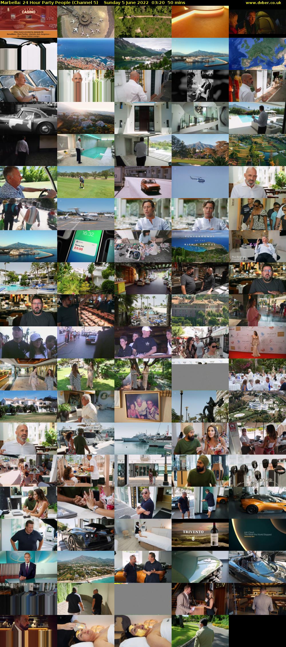 Marbella: 24 Hour Party People (Channel 5) Sunday 5 June 2022 03:20 - 04:10