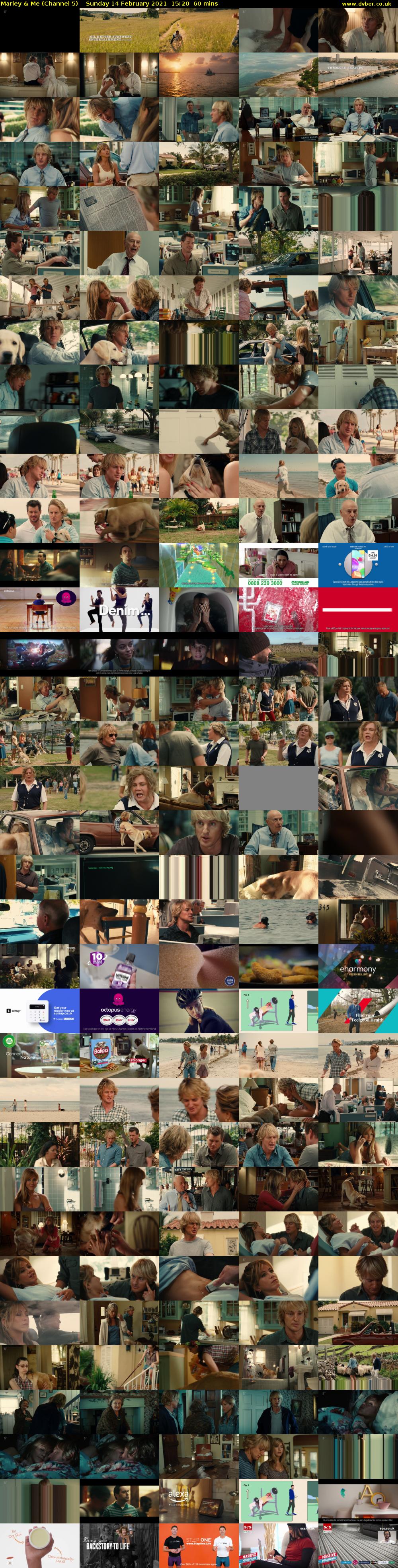 Marley & Me (Channel 5) Sunday 14 February 2021 15:20 - 16:20