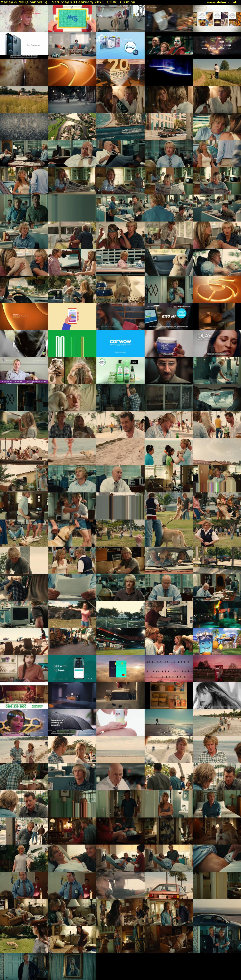 Marley & Me (Channel 5) Saturday 20 February 2021 13:00 - 14:00