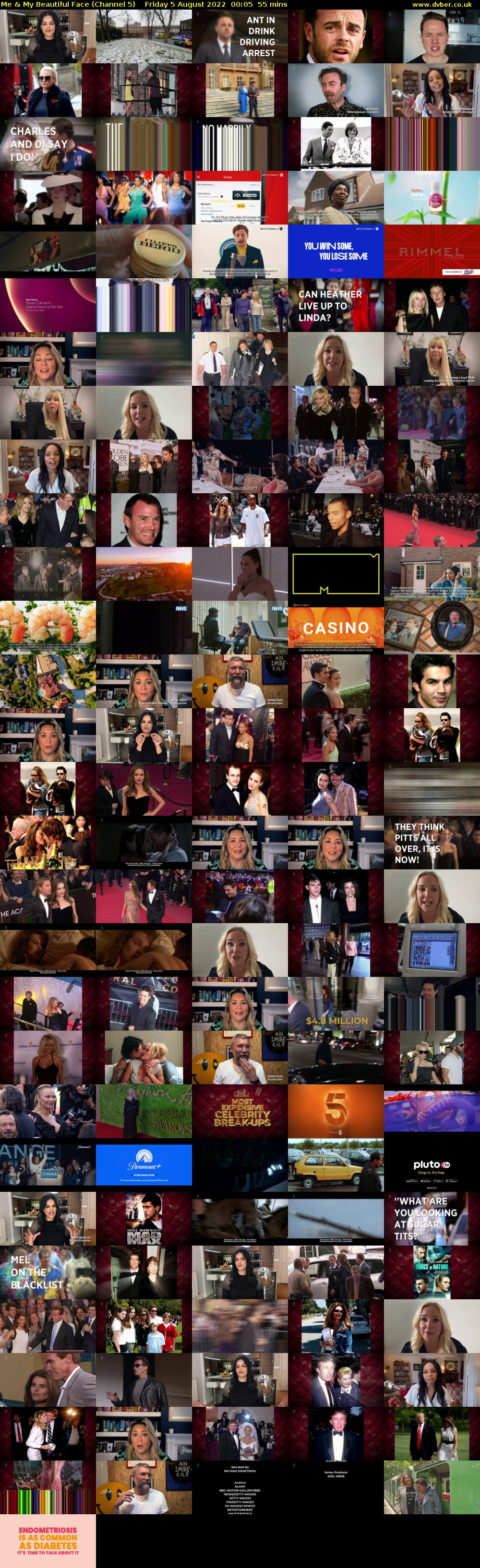 Me & My Beautiful Face (Channel 5) Friday 5 August 2022 00:05 - 01:00