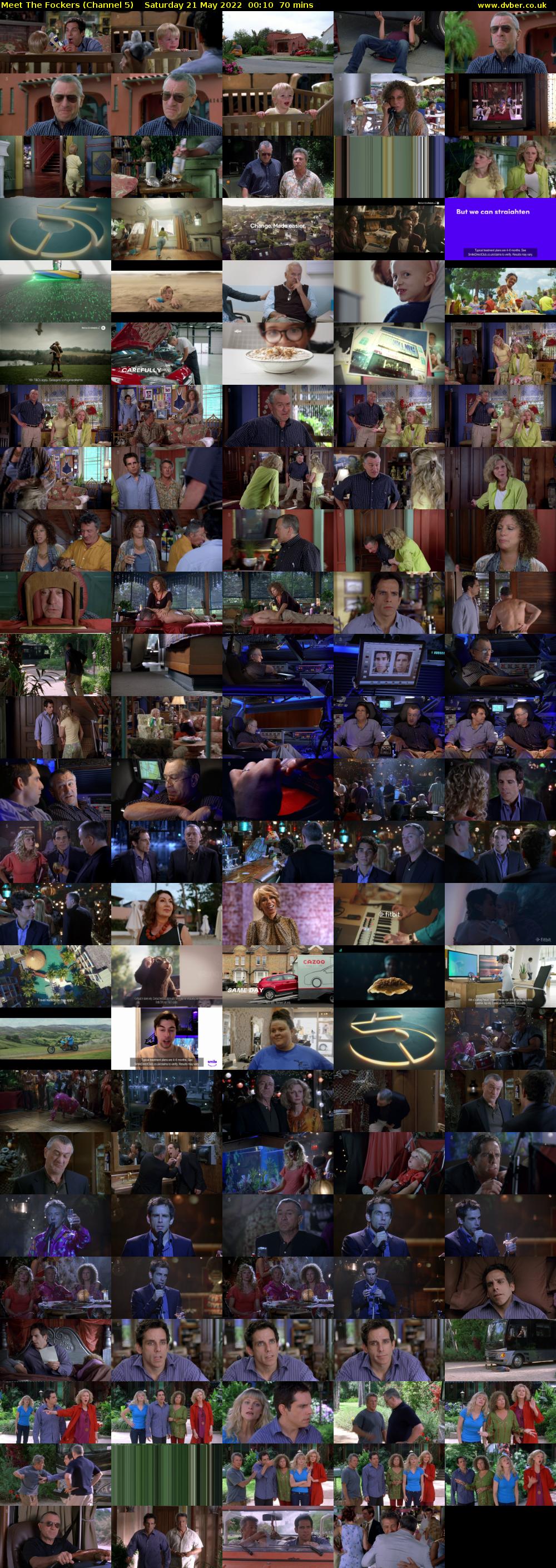 Meet The Fockers (Channel 5) Saturday 21 May 2022 00:10 - 01:20
