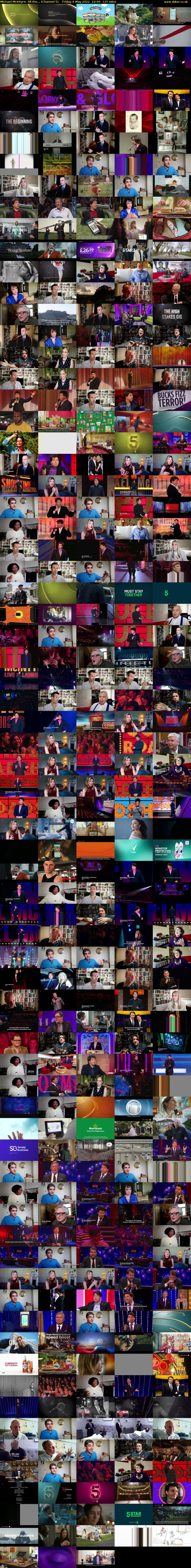 Michael McIntyre: All the... (Channel 5) Friday 6 May 2022 22:00 - 00:05