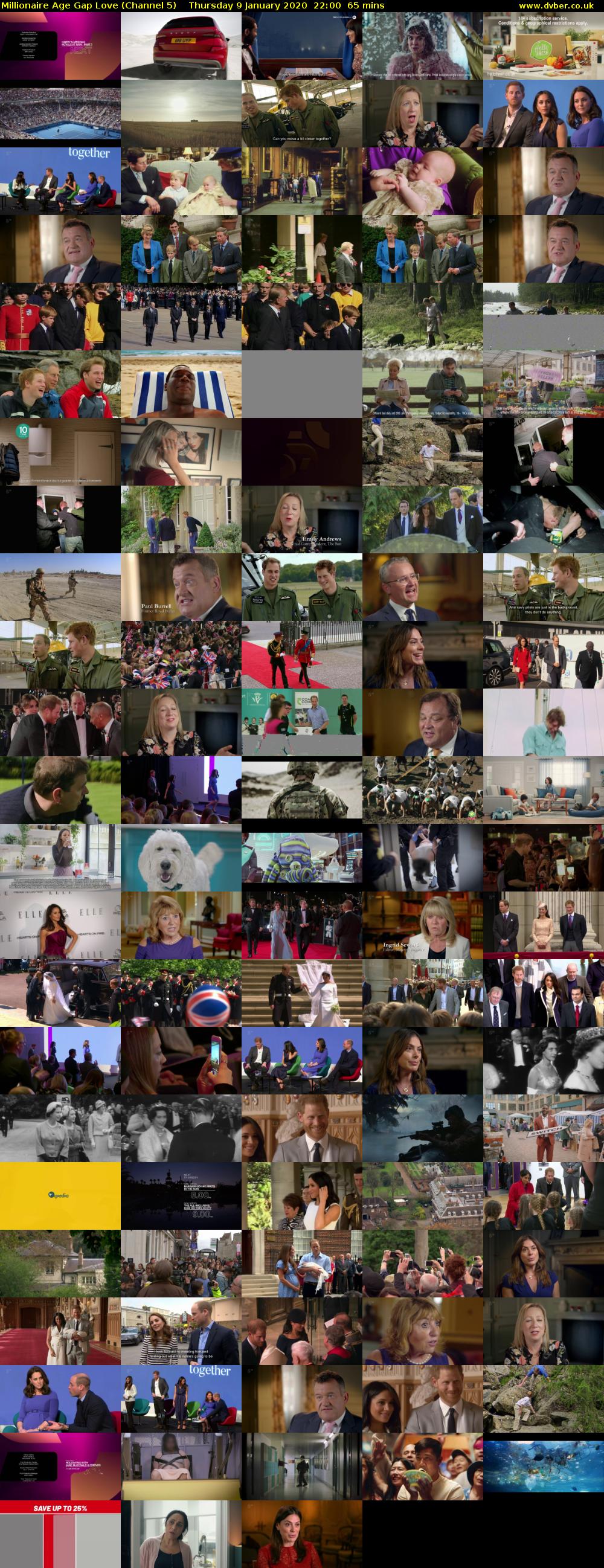 Millionaire Age Gap Love (Channel 5) Thursday 9 January 2020 22:00 - 23:05