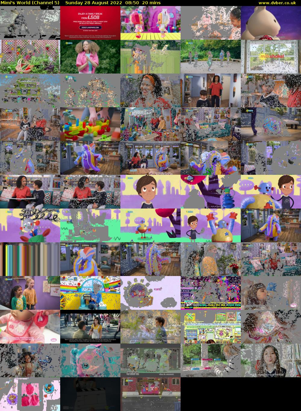 Mimi's World (Channel 5) Sunday 28 August 2022 08:50 - 09:10