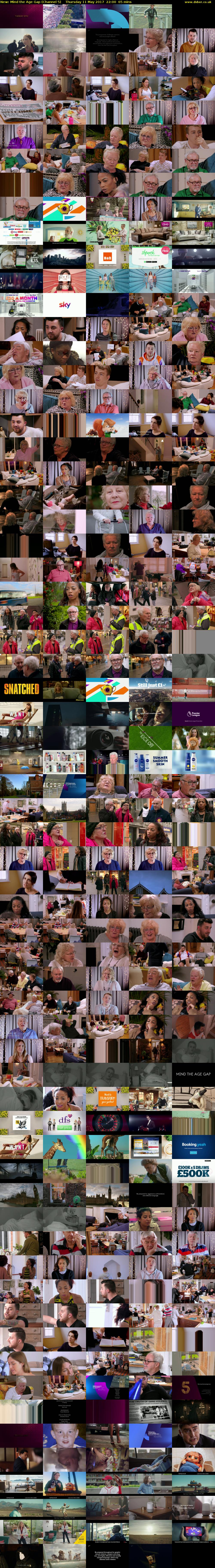Mind the Age Gap (Channel 5) Thursday 11 May 2017 22:00 - 23:05