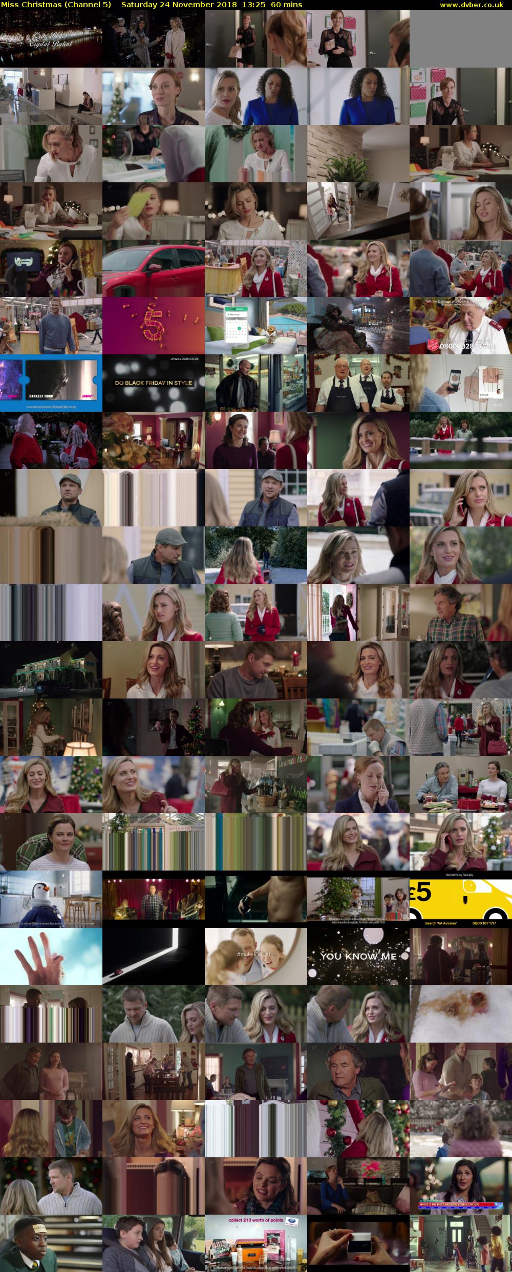 Miss Christmas (Channel 5) Saturday 24 November 2018 13:25 - 14:25