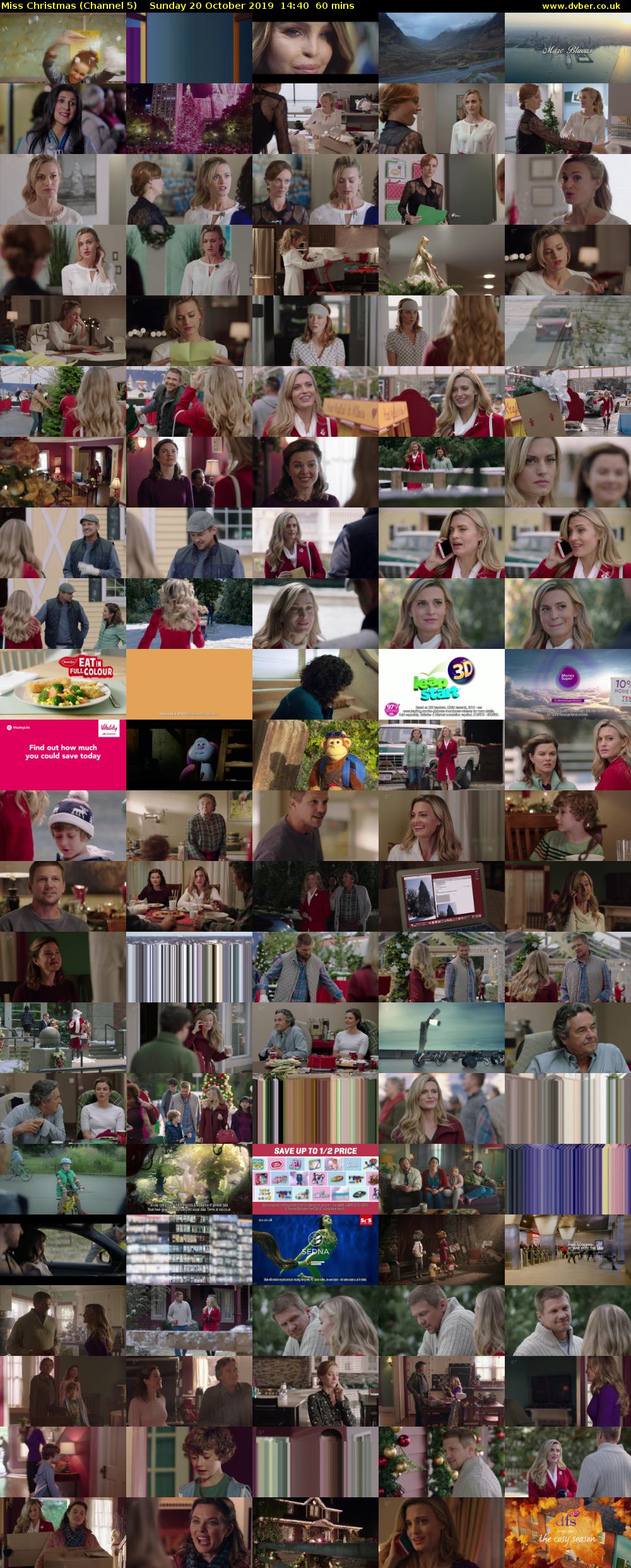 Miss Christmas (Channel 5) Sunday 20 October 2019 14:40 - 15:40