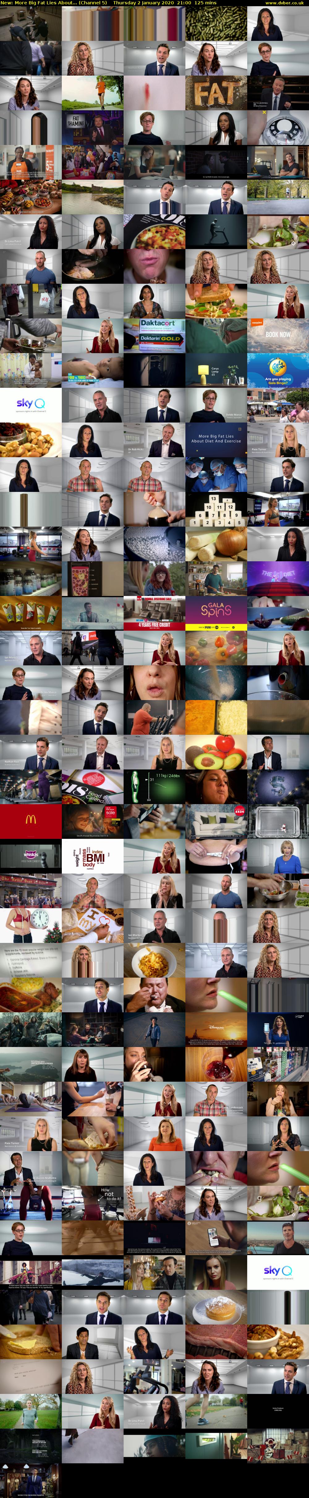 More Big Fat Lies About... (Channel 5) Thursday 2 January 2020 21:00 - 23:05