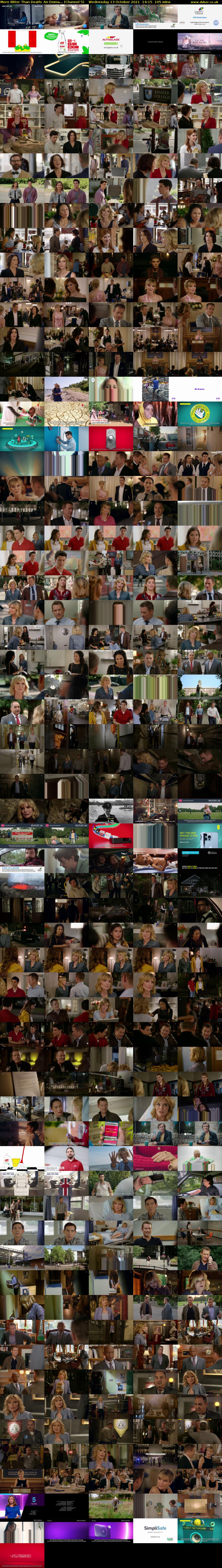 More Bitter Than Death: An Emma... (Channel 5) Wednesday 13 October 2021 14:15 - 16:00
