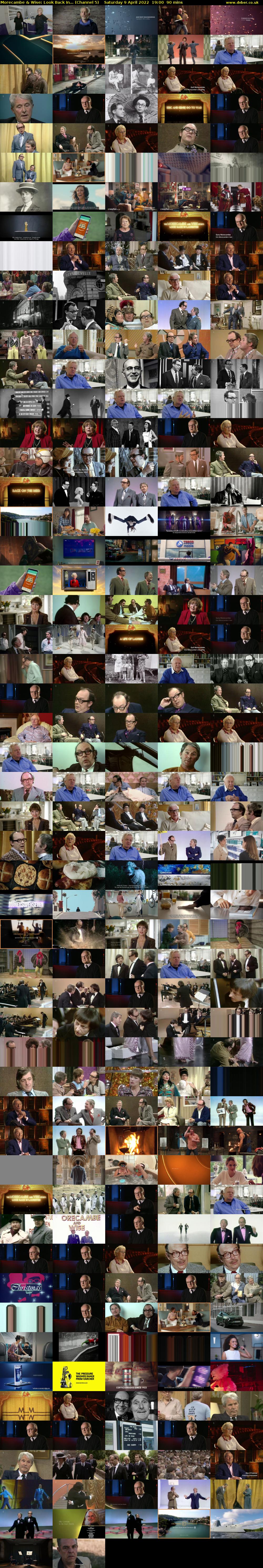 Morecambe & Wise: Look Back In... (Channel 5) Saturday 9 April 2022 19:00 - 20:30