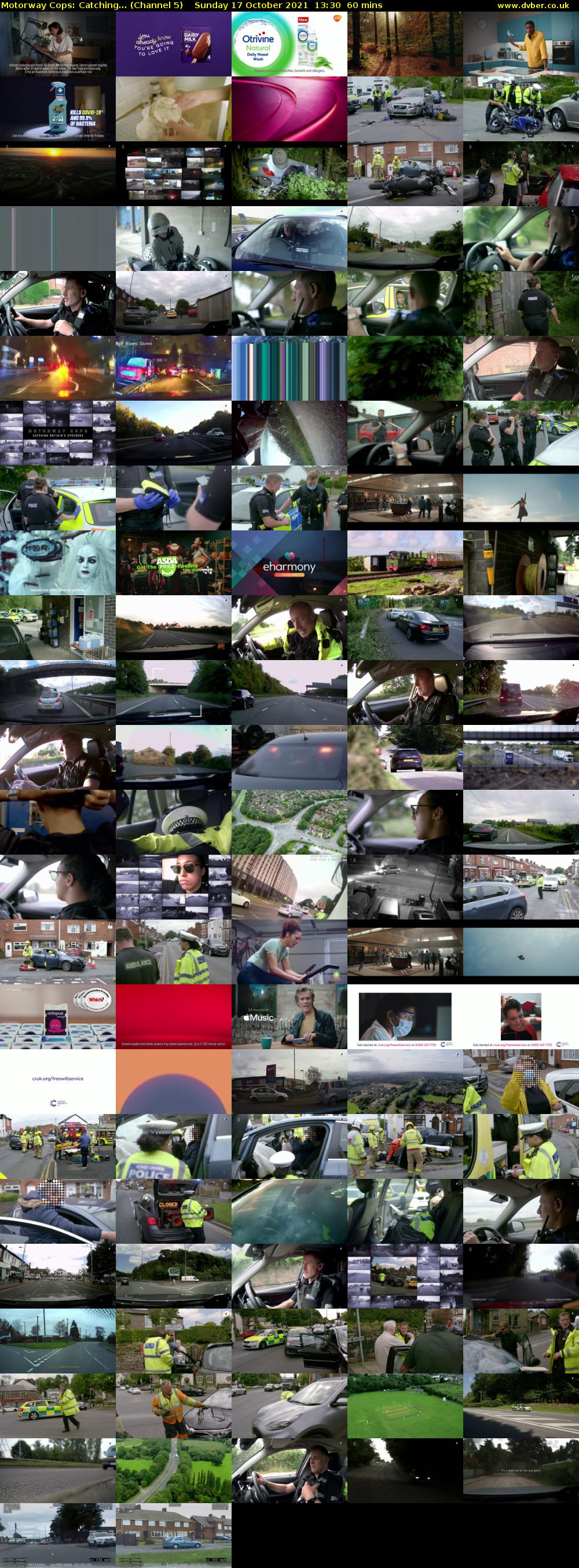 Motorway Cops: Catching... (Channel 5) Sunday 17 October 2021 13:30 - 14:30