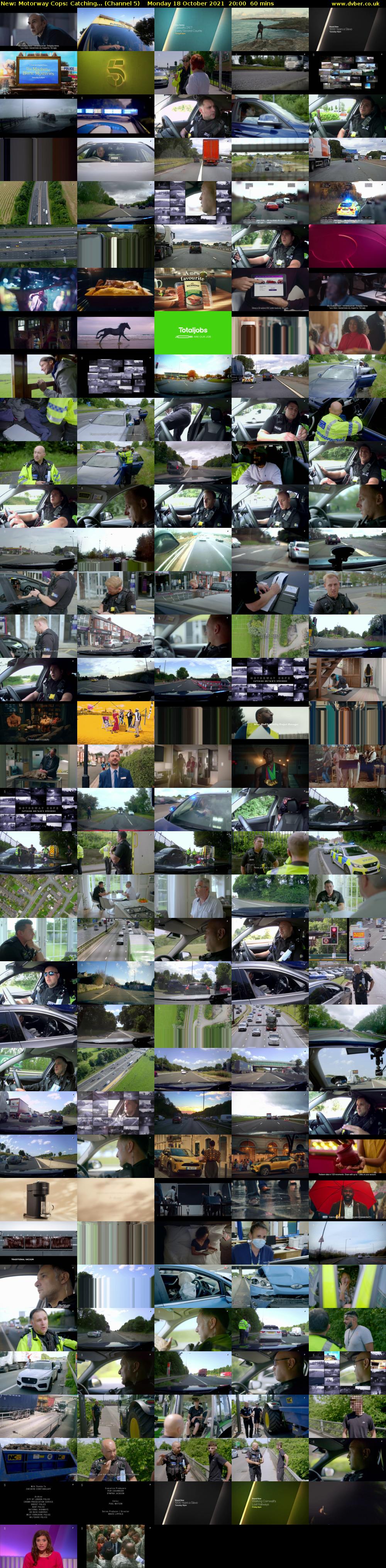 Motorway Cops: Catching... (Channel 5) Monday 18 October 2021 20:00 - 21:00