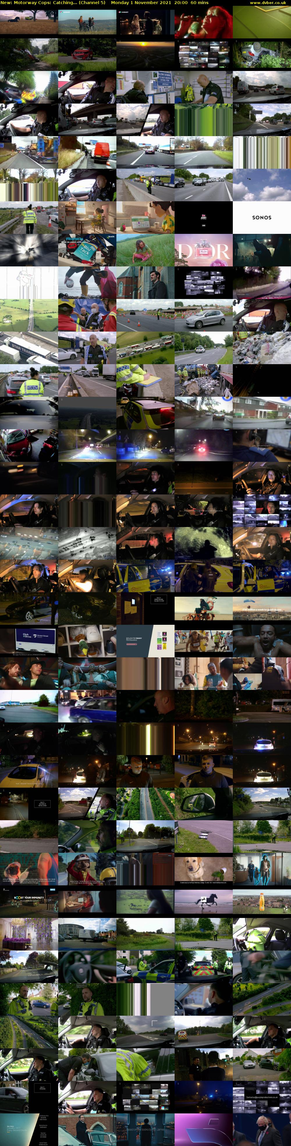 Motorway Cops: Catching... (Channel 5) Monday 1 November 2021 20:00 - 21:00