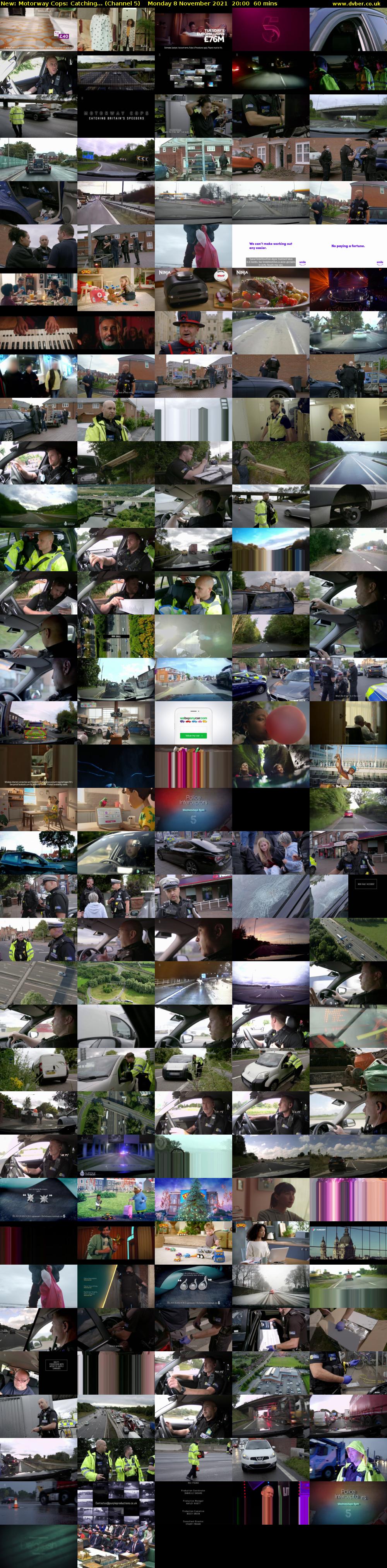 Motorway Cops: Catching... (Channel 5) Monday 8 November 2021 20:00 - 21:00