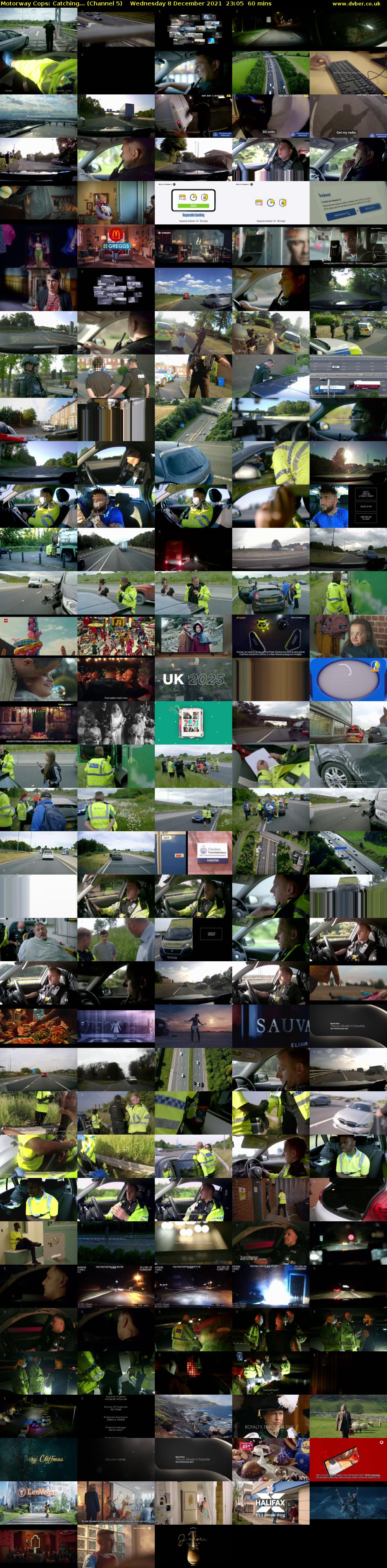 Motorway Cops: Catching... (Channel 5) Wednesday 8 December 2021 23:05 - 00:05