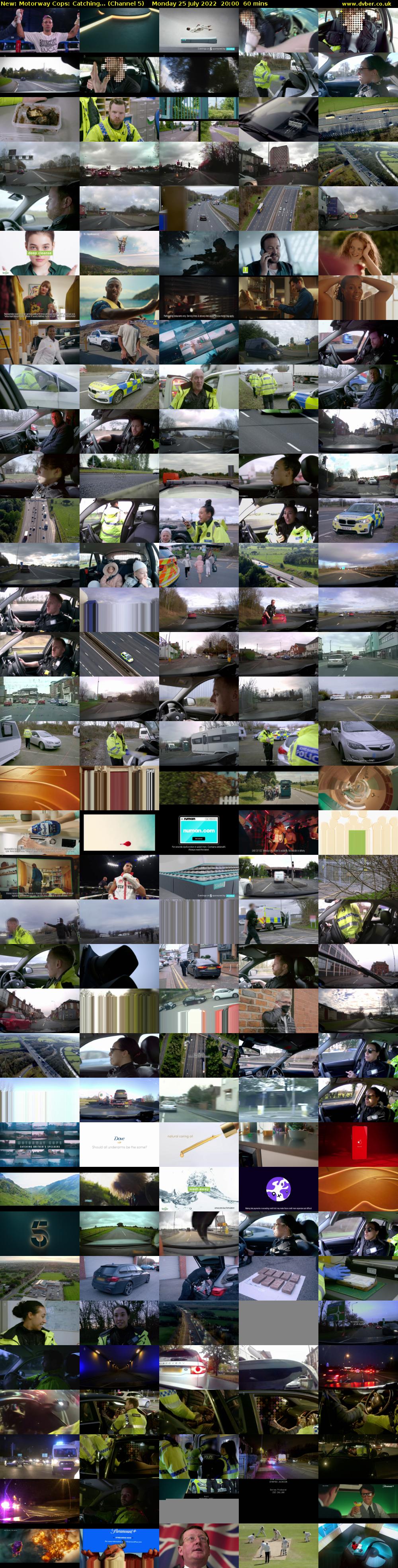 Motorway Cops: Catching... (Channel 5) Monday 25 July 2022 20:00 - 21:00