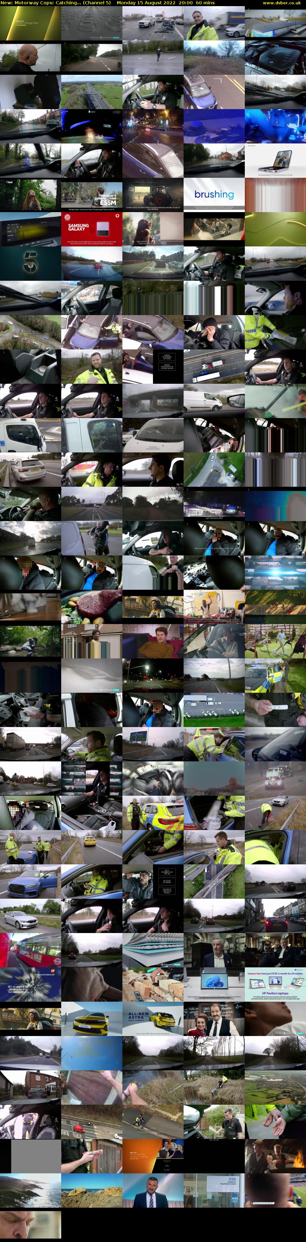 Motorway Cops: Catching... (Channel 5) Monday 15 August 2022 20:00 - 21:00
