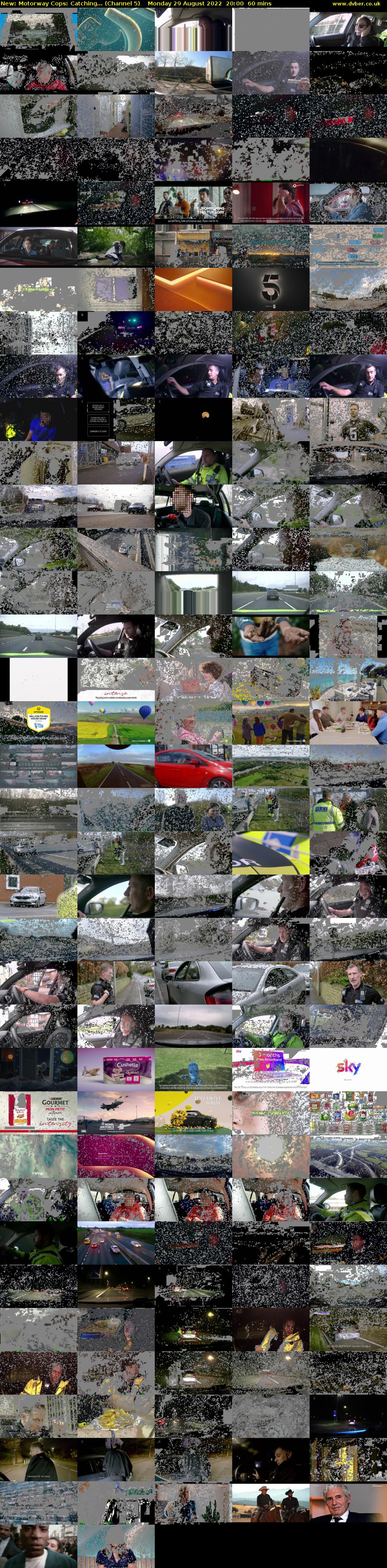 Motorway Cops: Catching... (Channel 5) Monday 29 August 2022 20:00 - 21:00