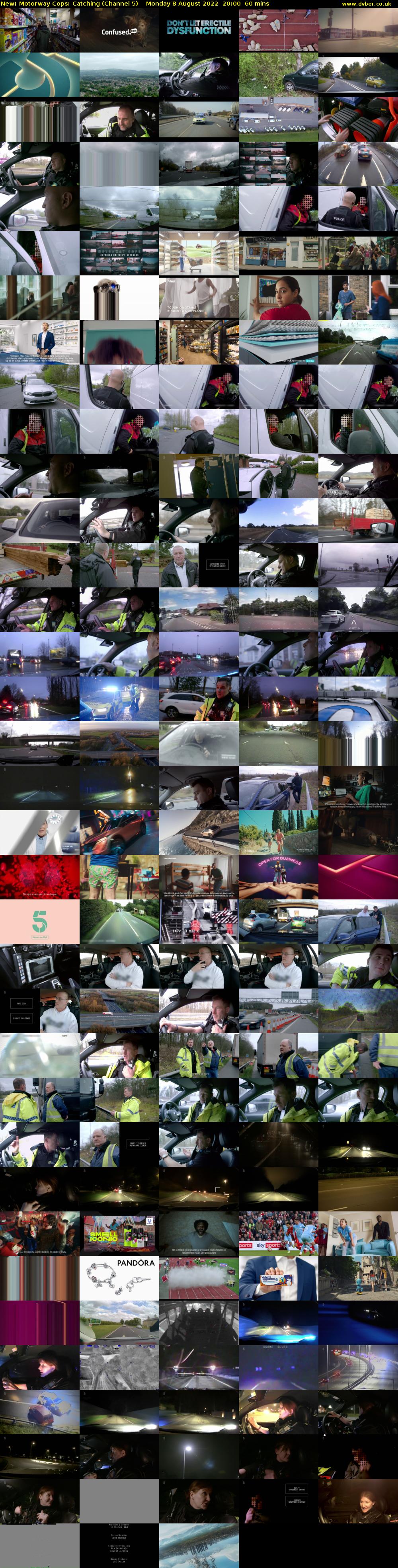 Motorway Cops: Catching (Channel 5) Monday 8 August 2022 20:00 - 21:00