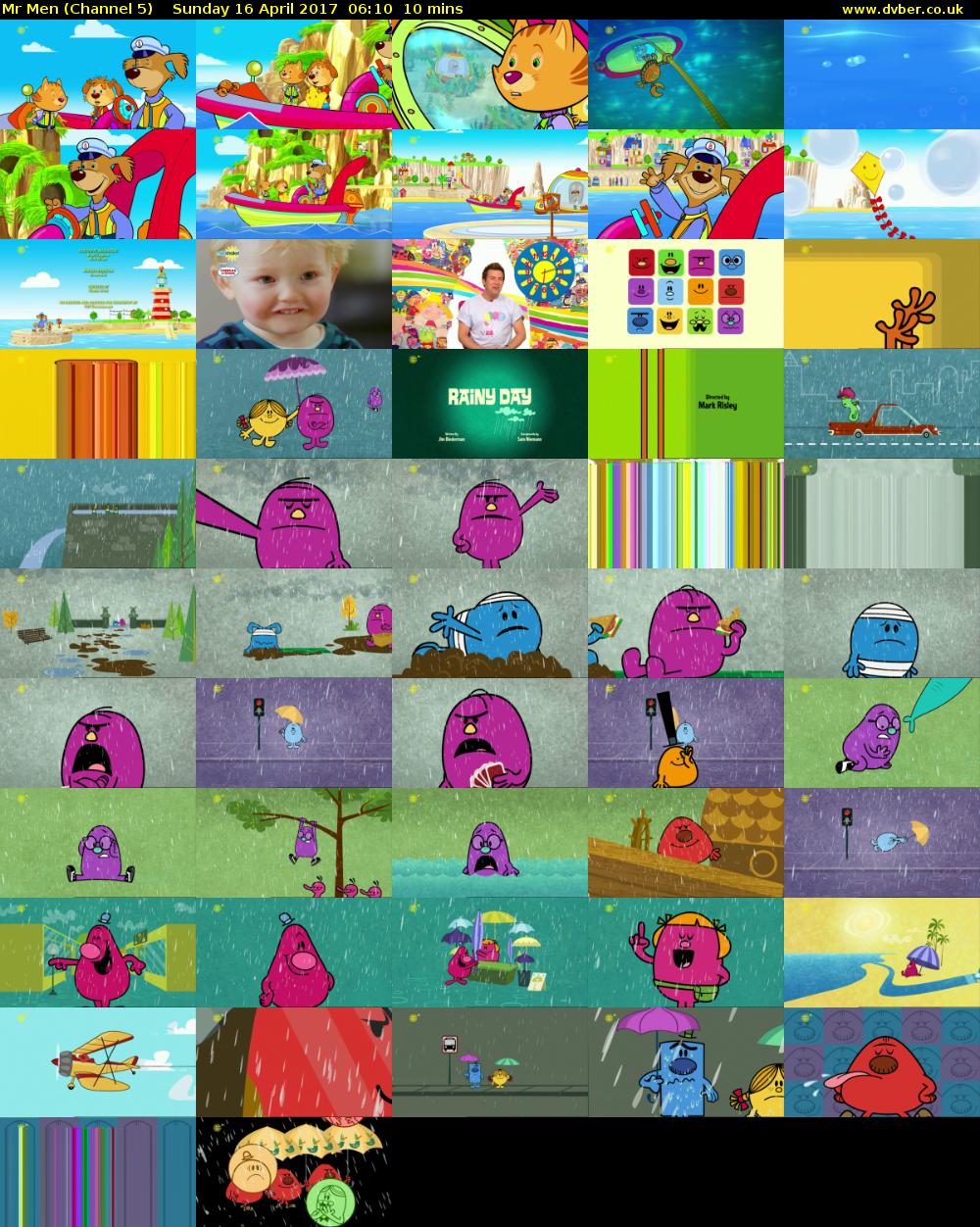 Mr Men (Channel 5) Sunday 16 April 2017 06:10 - 06:20