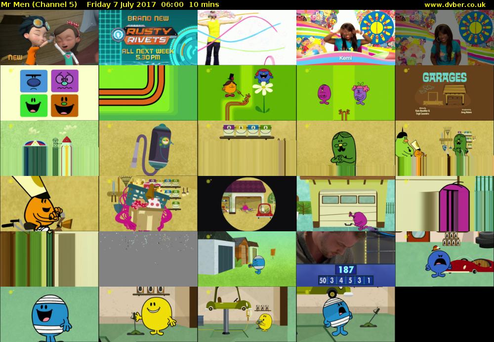 Mr Men (Channel 5) Friday 7 July 2017 06:00 - 06:10