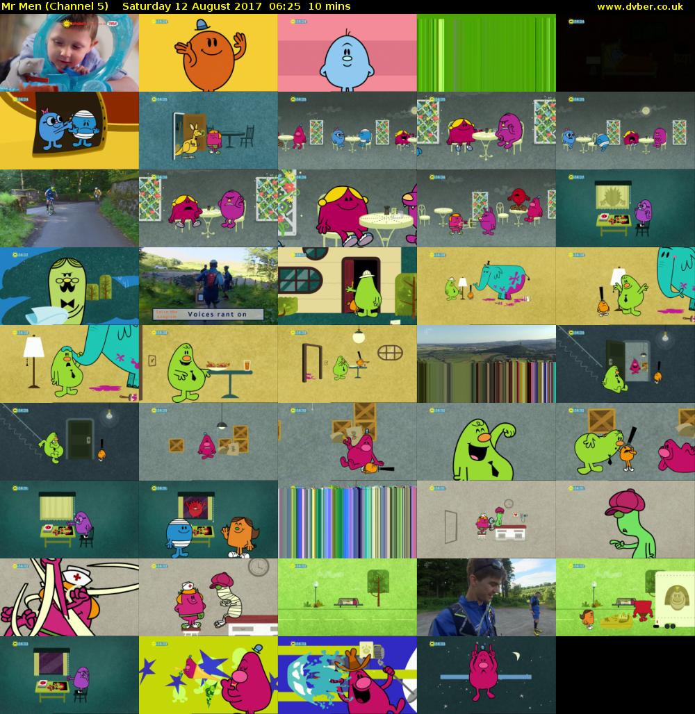 Mr Men (Channel 5) Saturday 12 August 2017 06:25 - 06:35