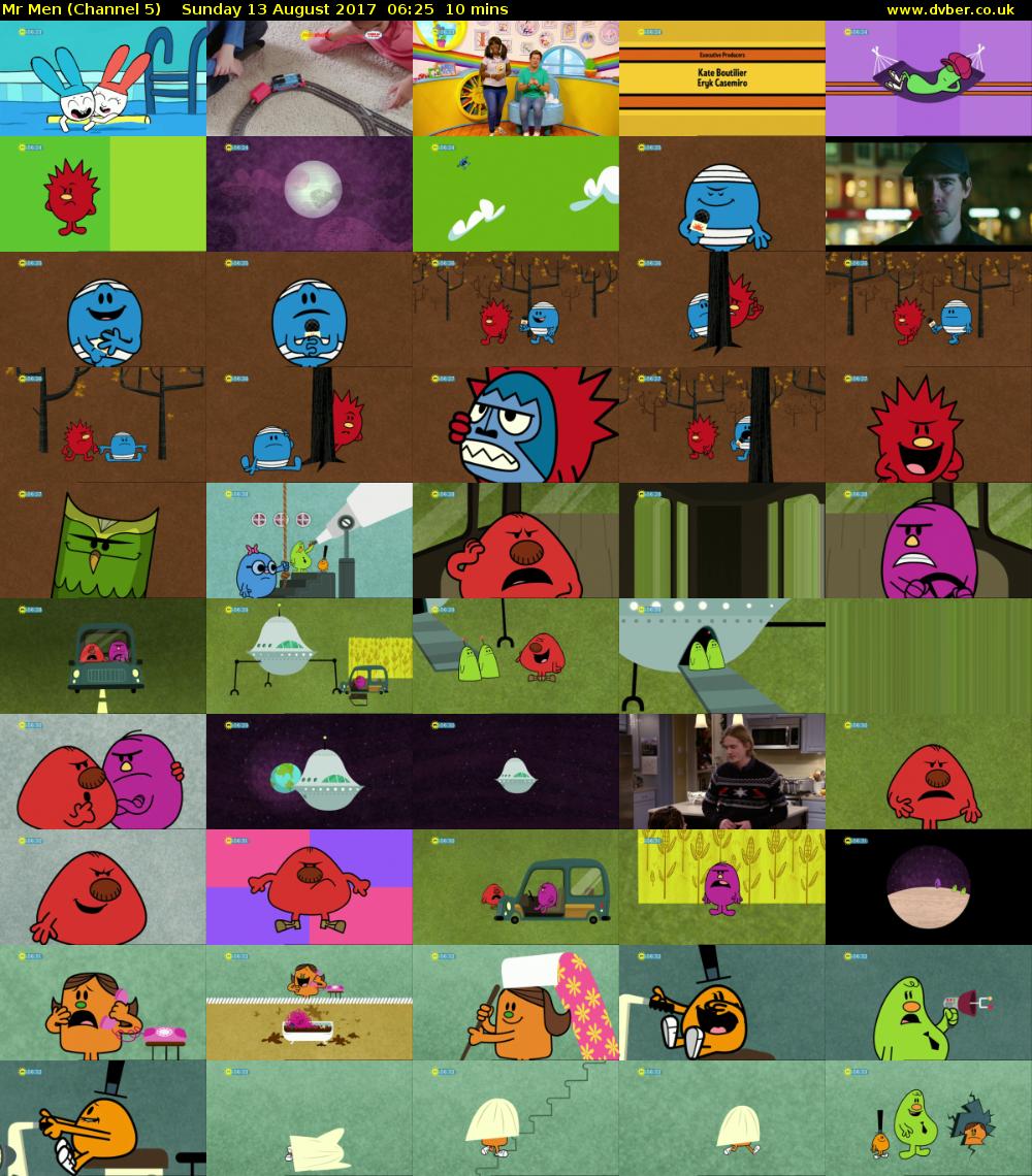 Mr Men (Channel 5) Sunday 13 August 2017 06:25 - 06:35