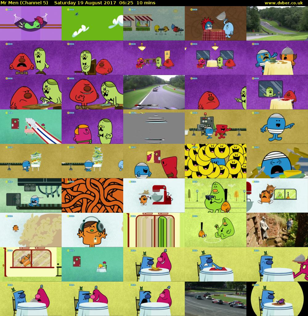 Mr Men (Channel 5) Saturday 19 August 2017 06:25 - 06:35